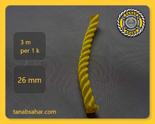 طناب سایز 26 پلاستیکی